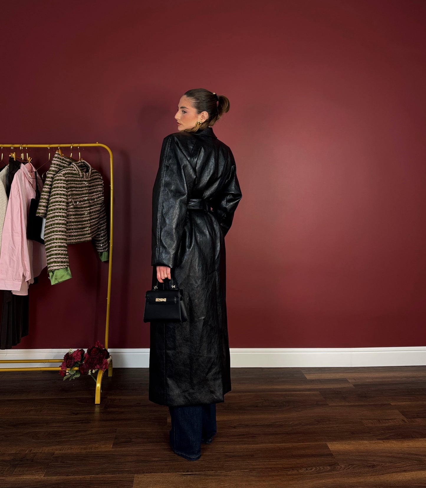 TRENCH VICTORIA ECOPELLE by Lumina