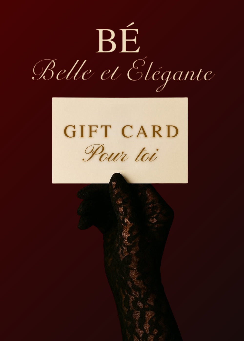 Gift Card By Belle Et Élégante