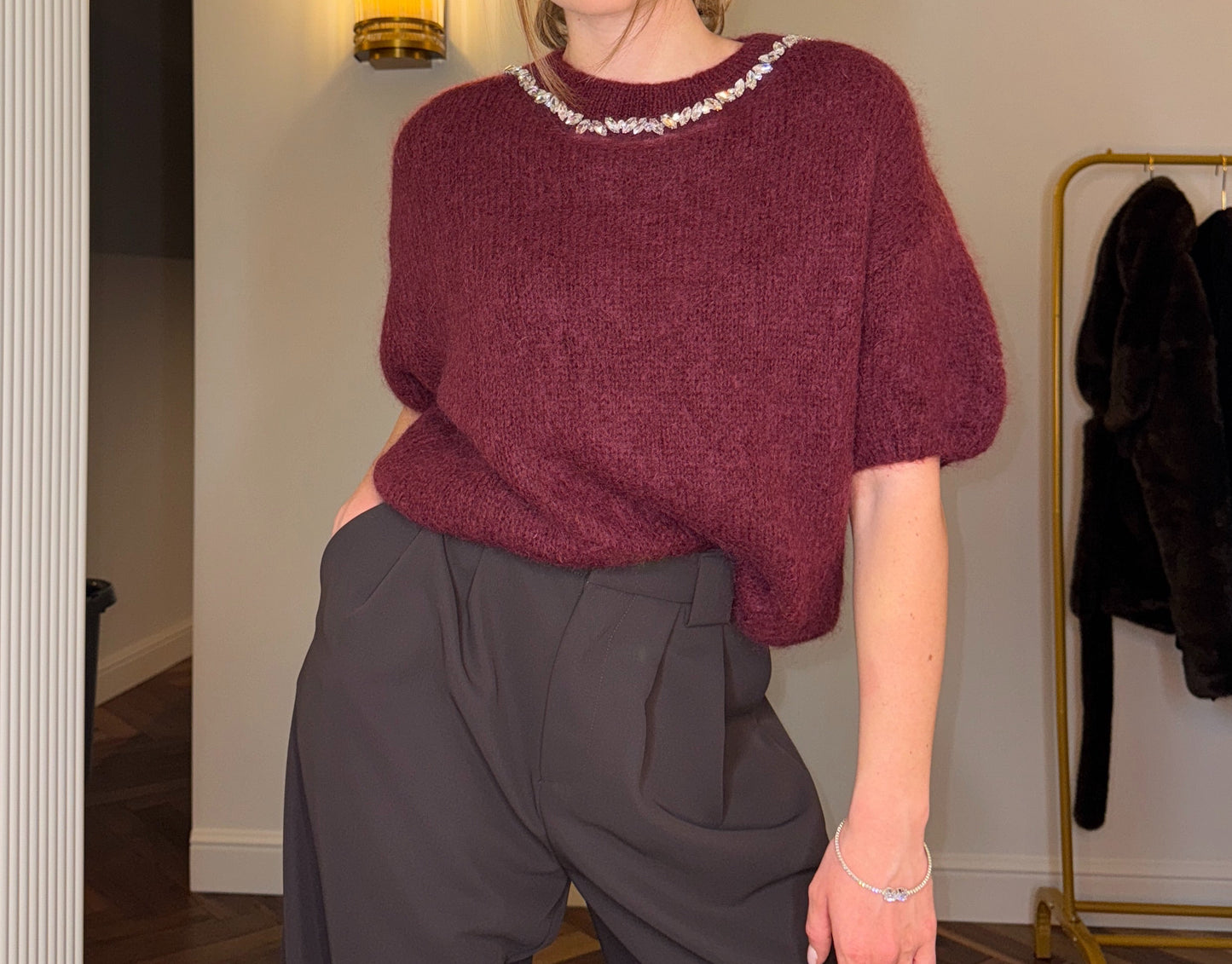 Maglione Morbido “Bordeaux”