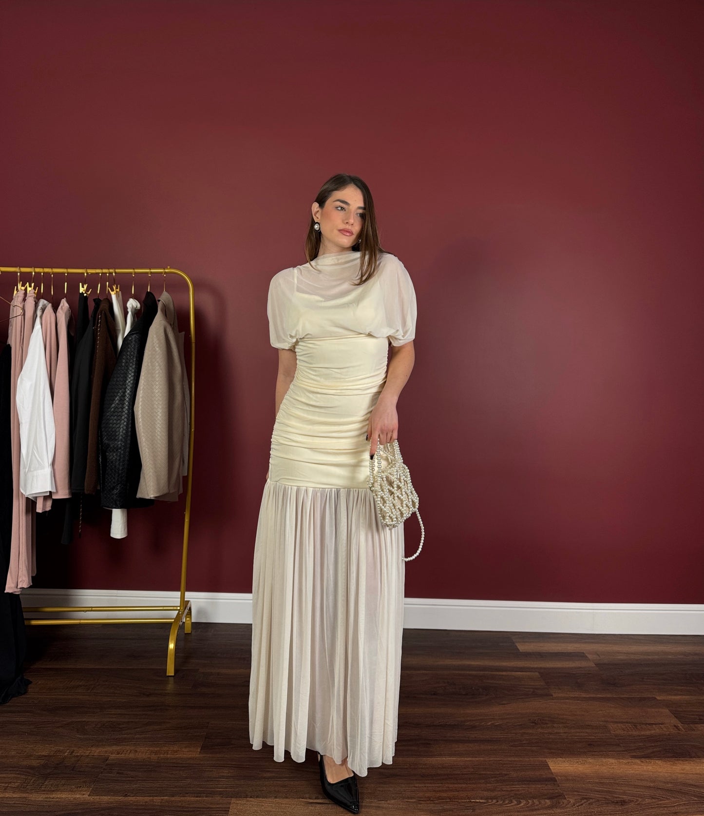 Abito in tulle “Clair de Lune”