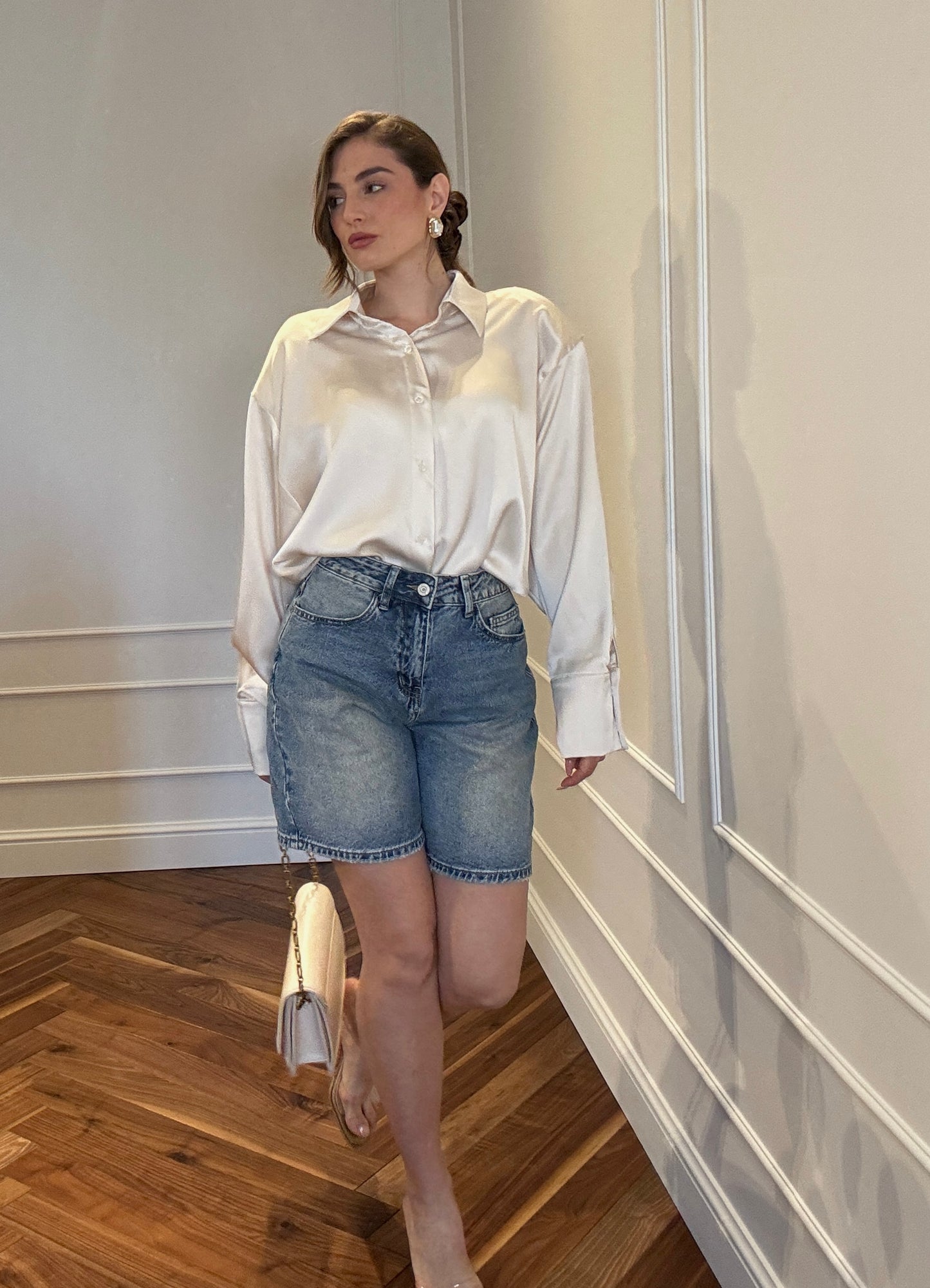 BERMUDA DENIM SCURO