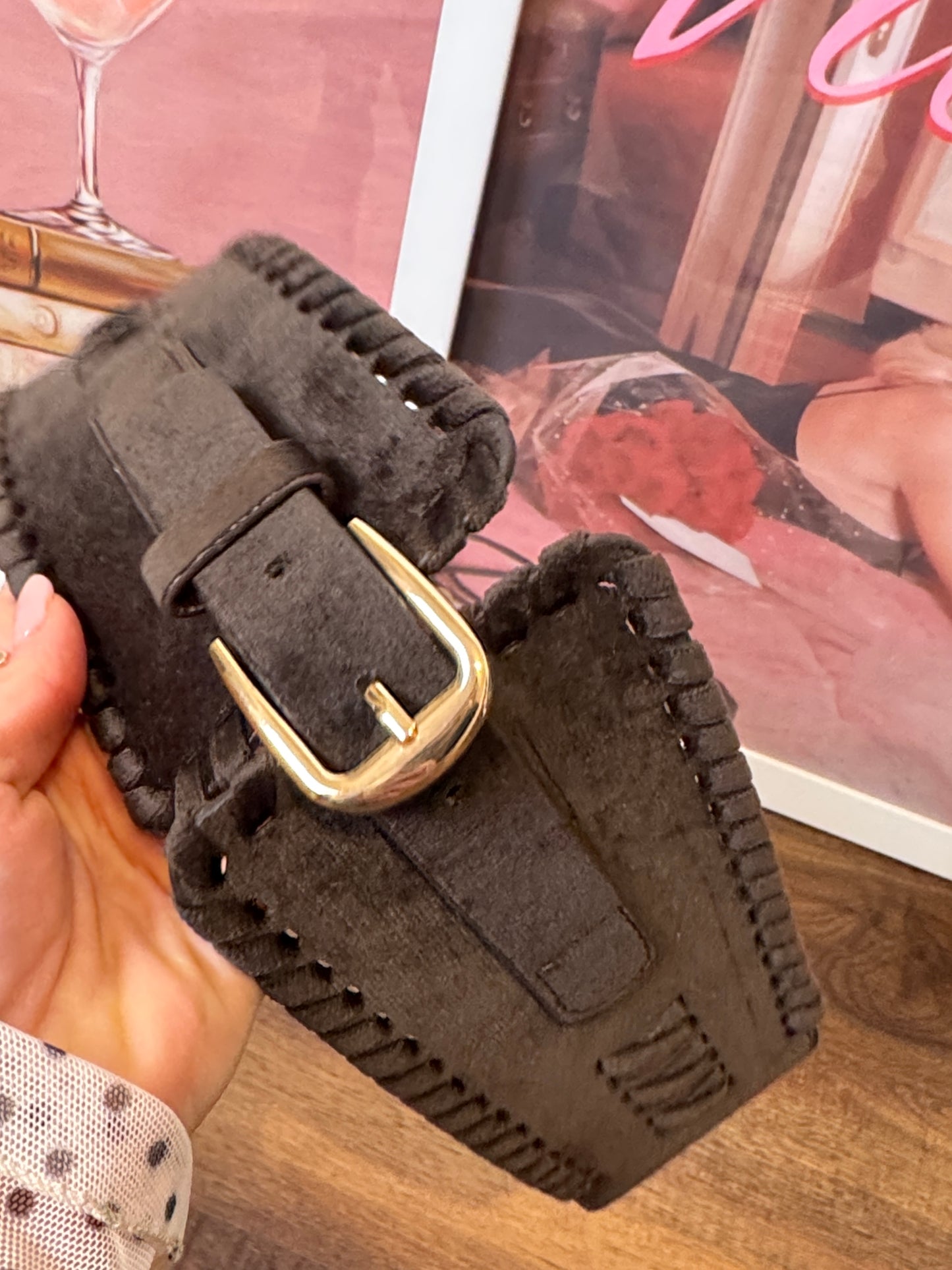 Cinturone Suède – marrone