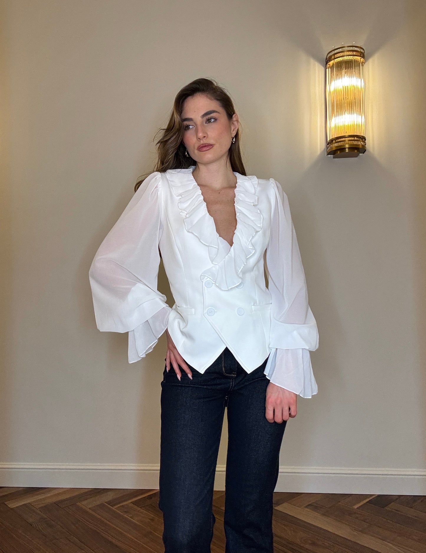 Blusa Catherine - Bianca