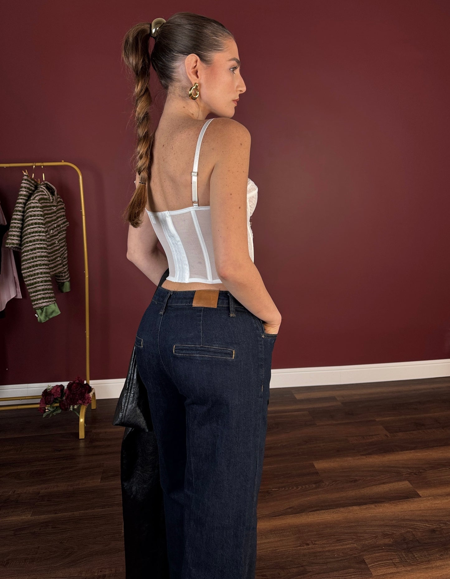 Corpetto Secret - bianco