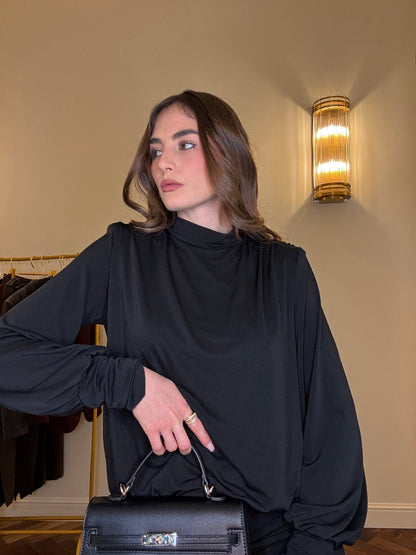 Abito Nero Schiena Scoperta – Chic