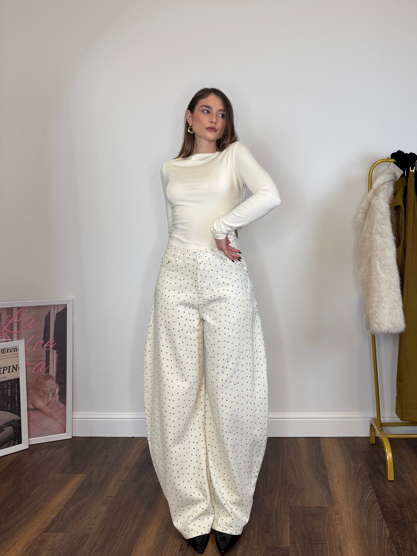 Jeans Balloon Belle Fleur