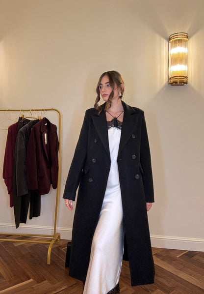 Cappotto Nero Linea Nobile