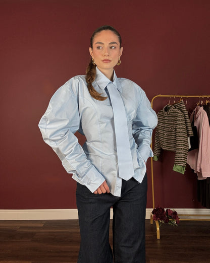 Camicia + cravatta Azuré