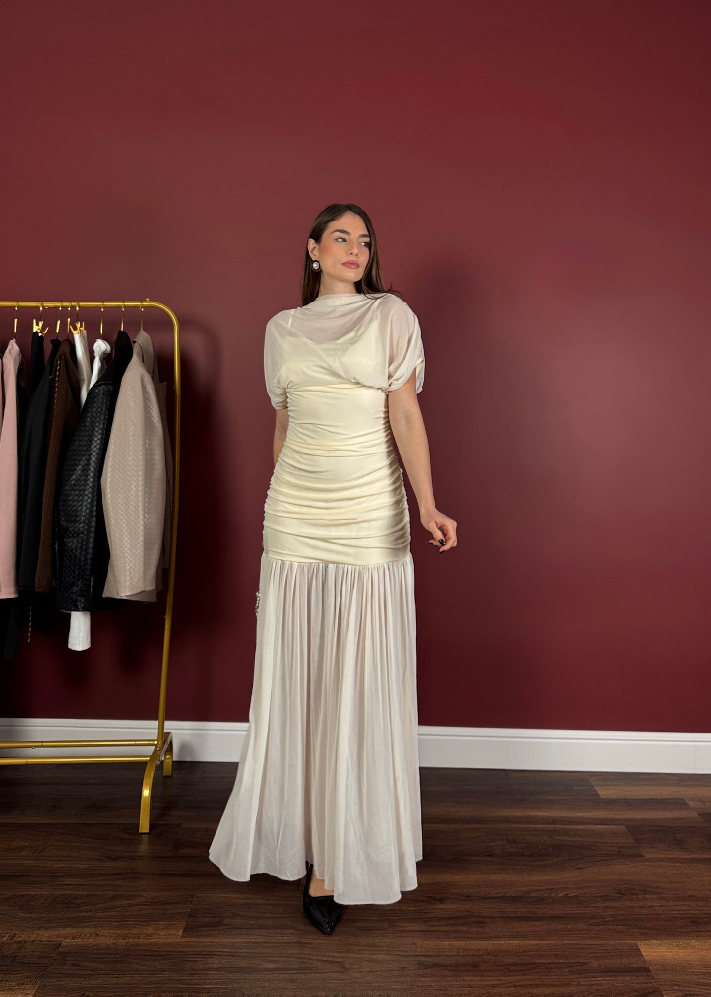 Abito in tulle “Clair de Lune”