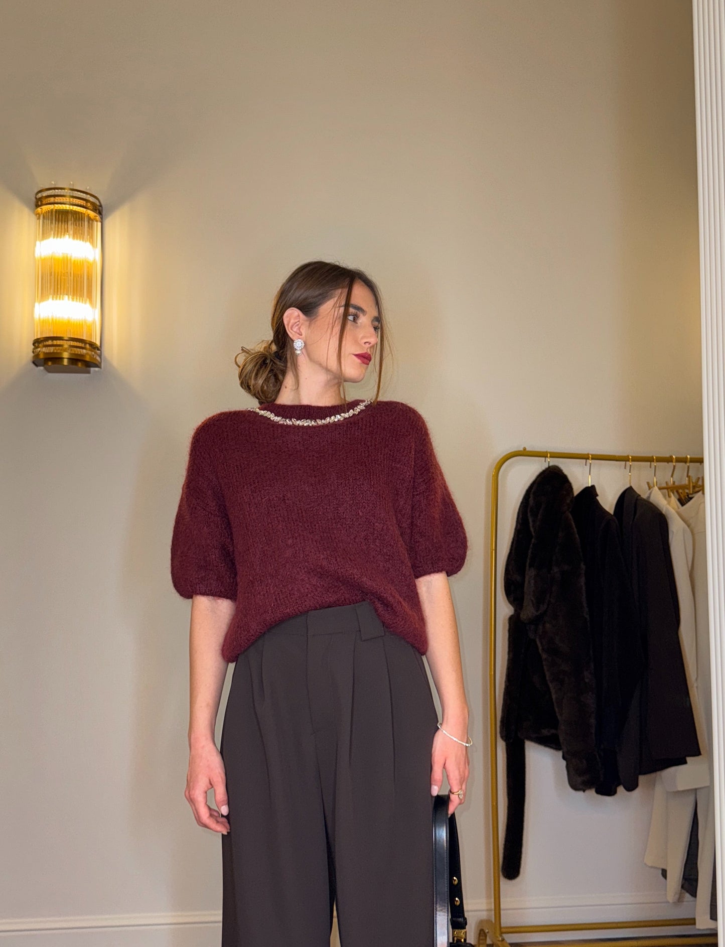 Maglione Morbido “Bordeaux”