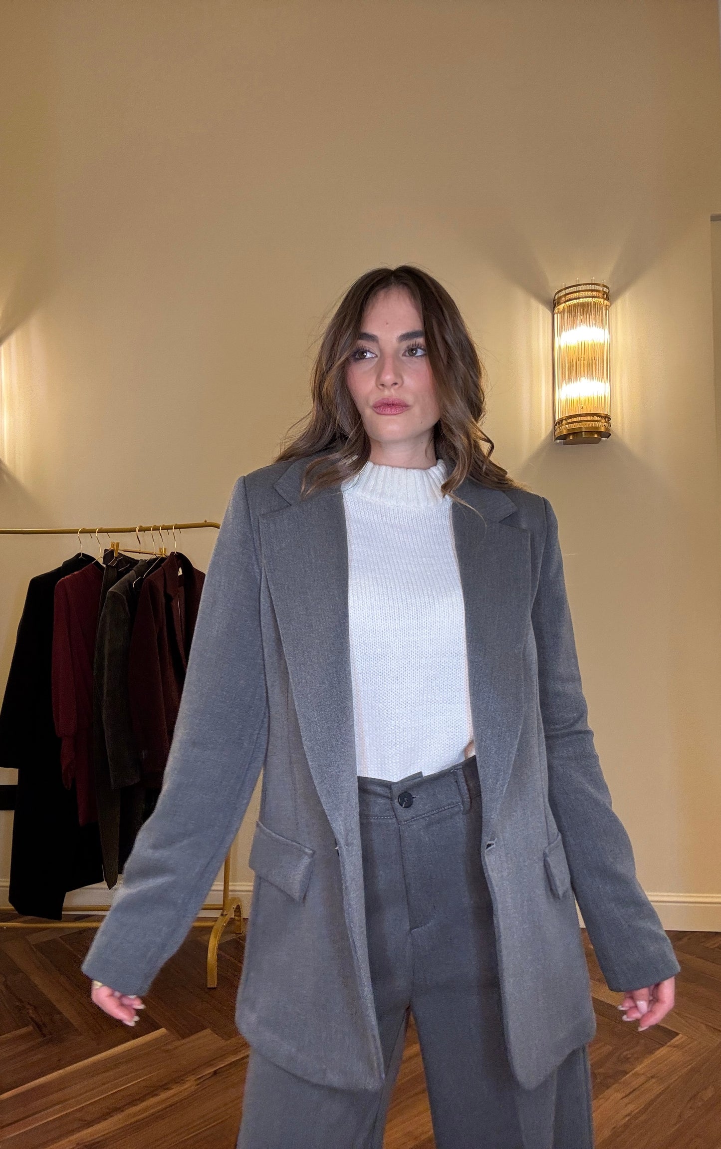 Tailleur Elegance Grigio