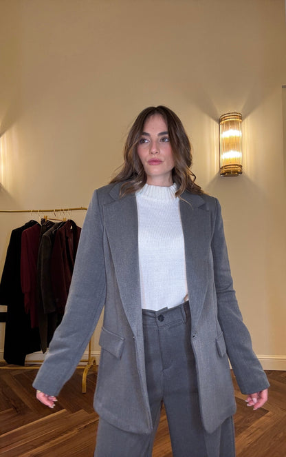 Tailleur Elegance Grigio