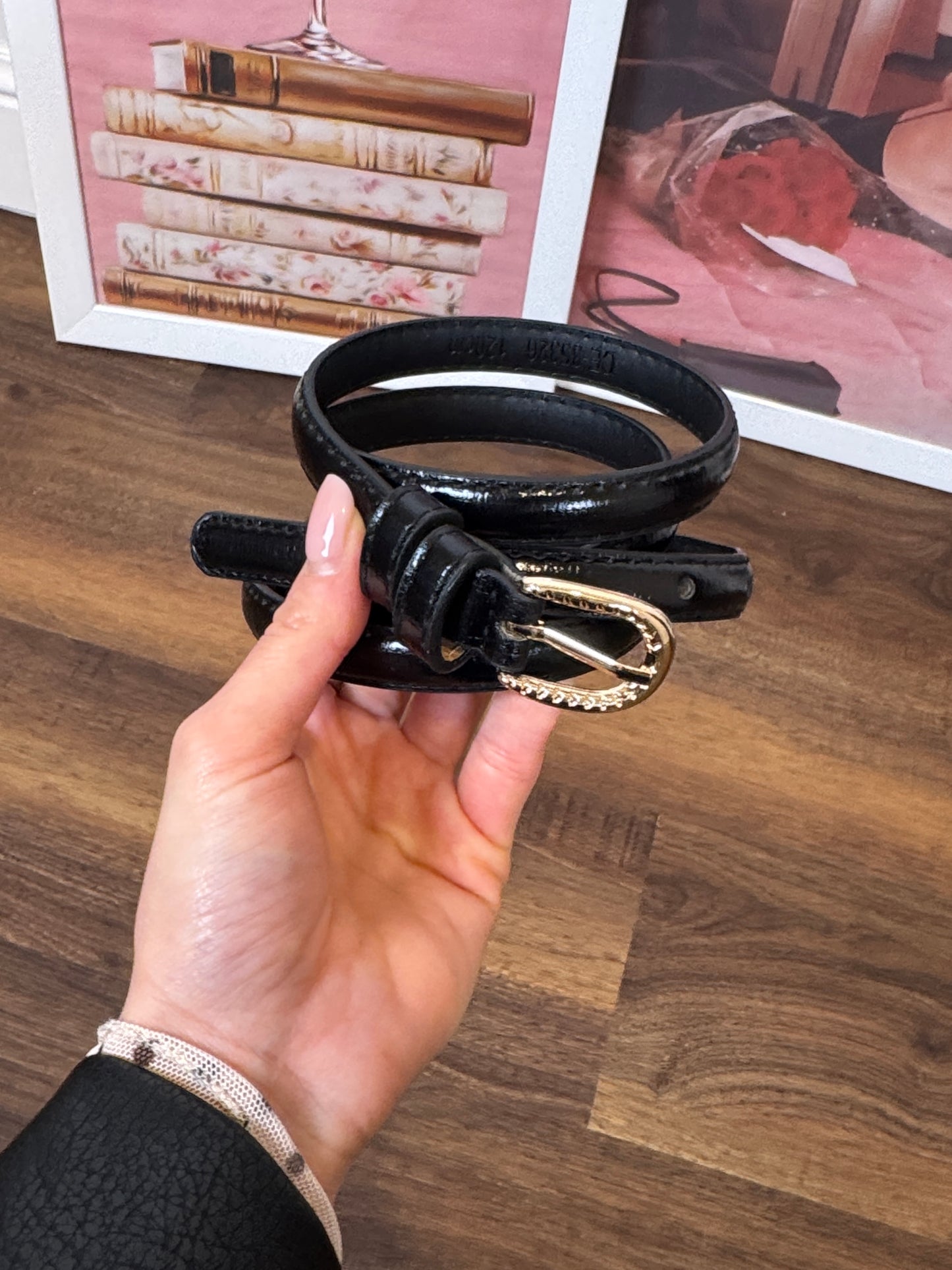 Cintura nera minimal