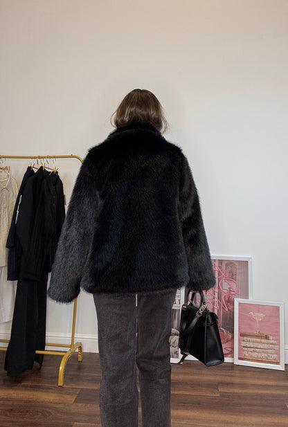 Pelliccia Midnight – nera