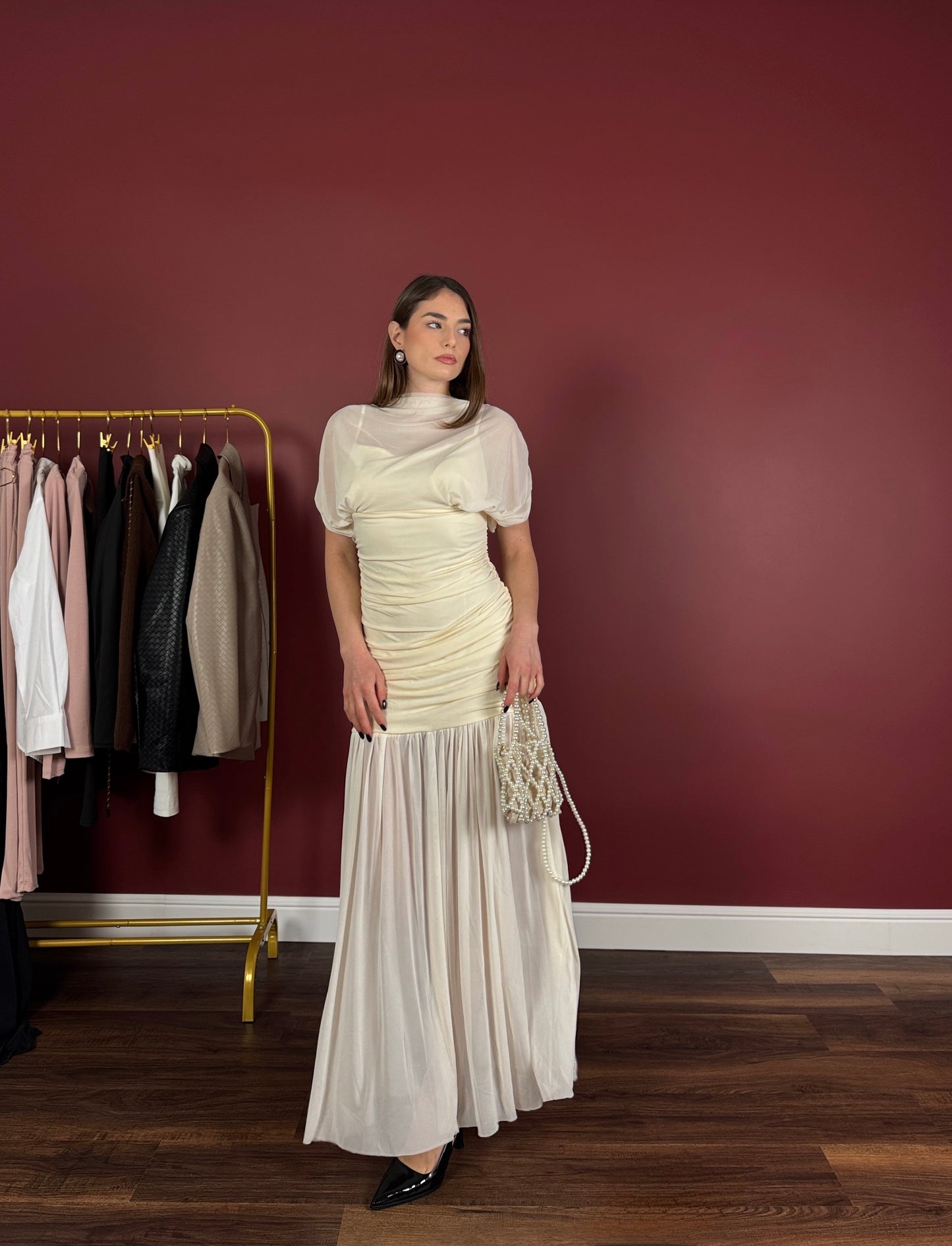 Abito in tulle “Clair de Lune”