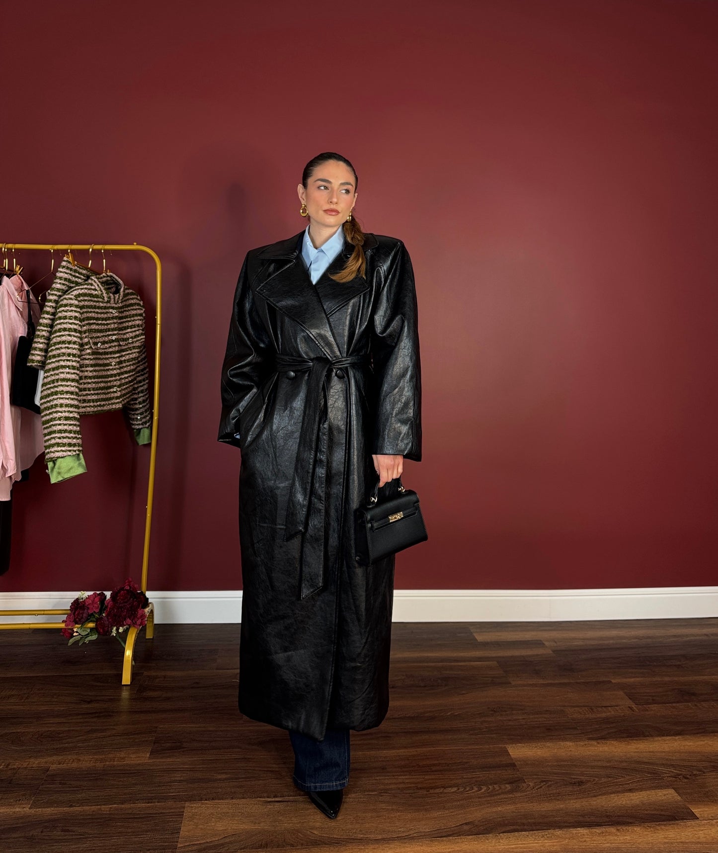 TRENCH VICTORIA ECOPELLE by Lumina