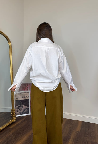 Camicia bianca classic fit