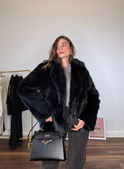 Pelliccia Midnight – nera