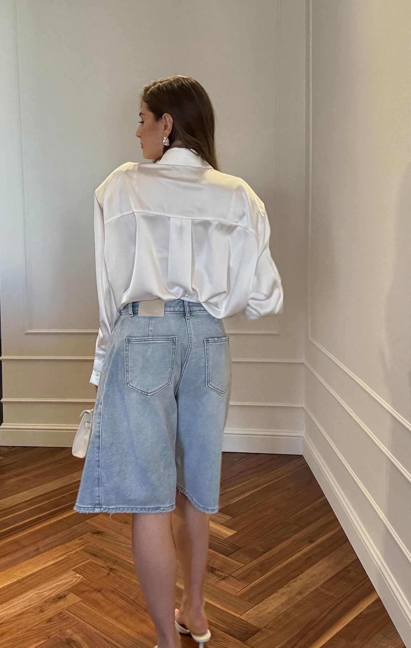 BERMUDA DENIM CHIARO