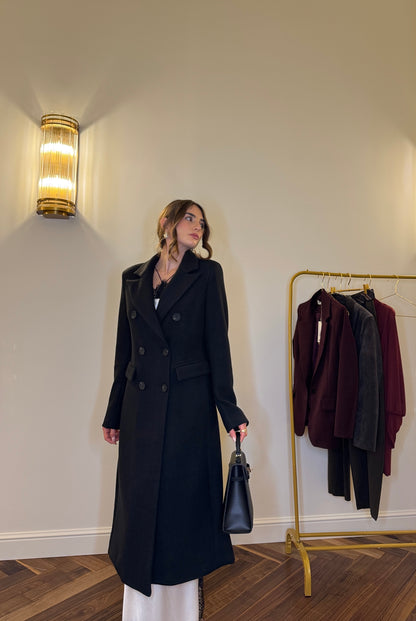 Cappotto Nero Linea Nobile
