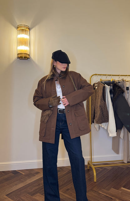 Giubbotto stile Barbour