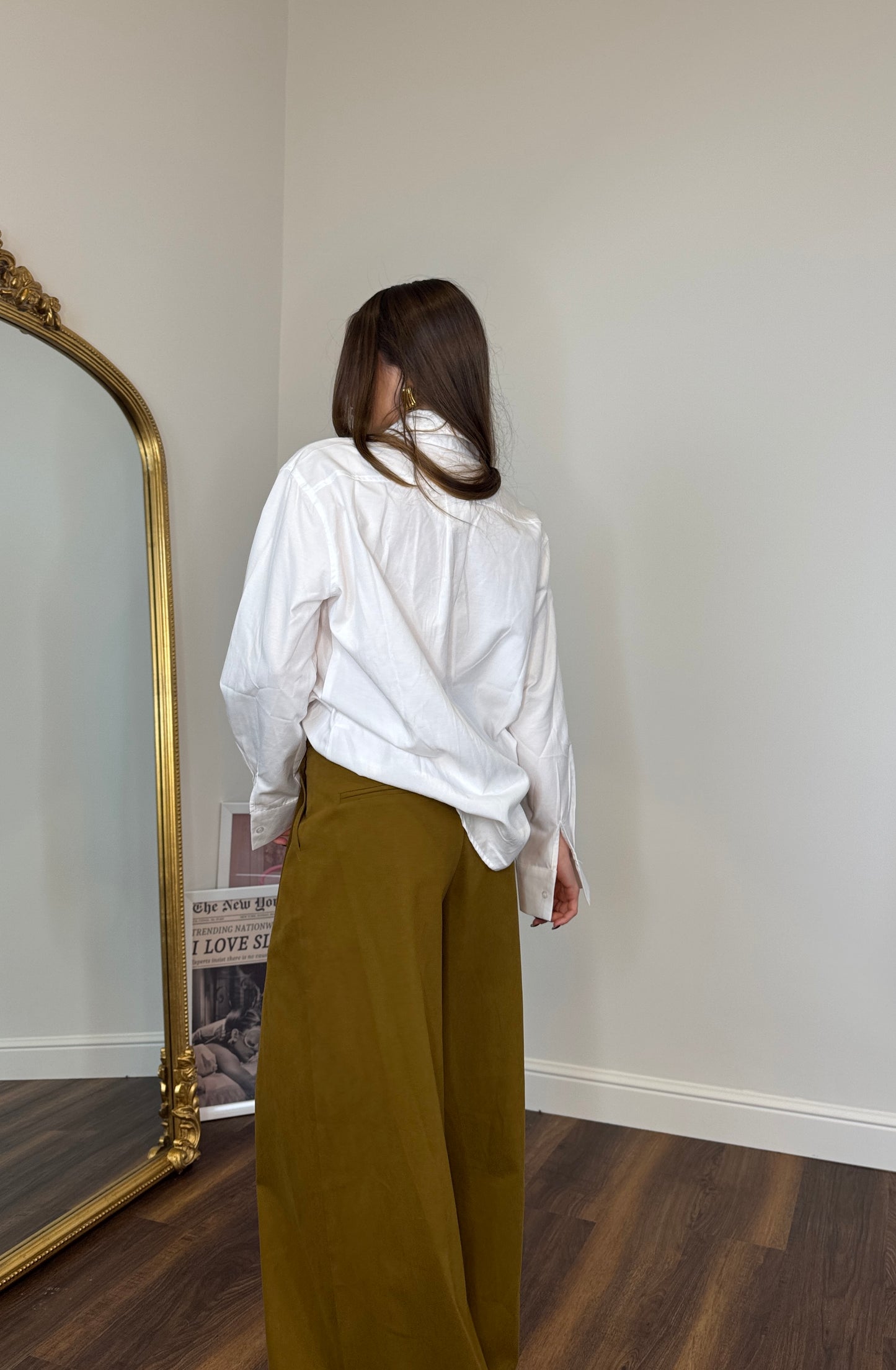 Camicia bianca classic fit