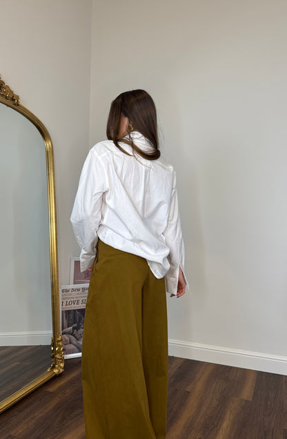 Camicia bianca classic fit