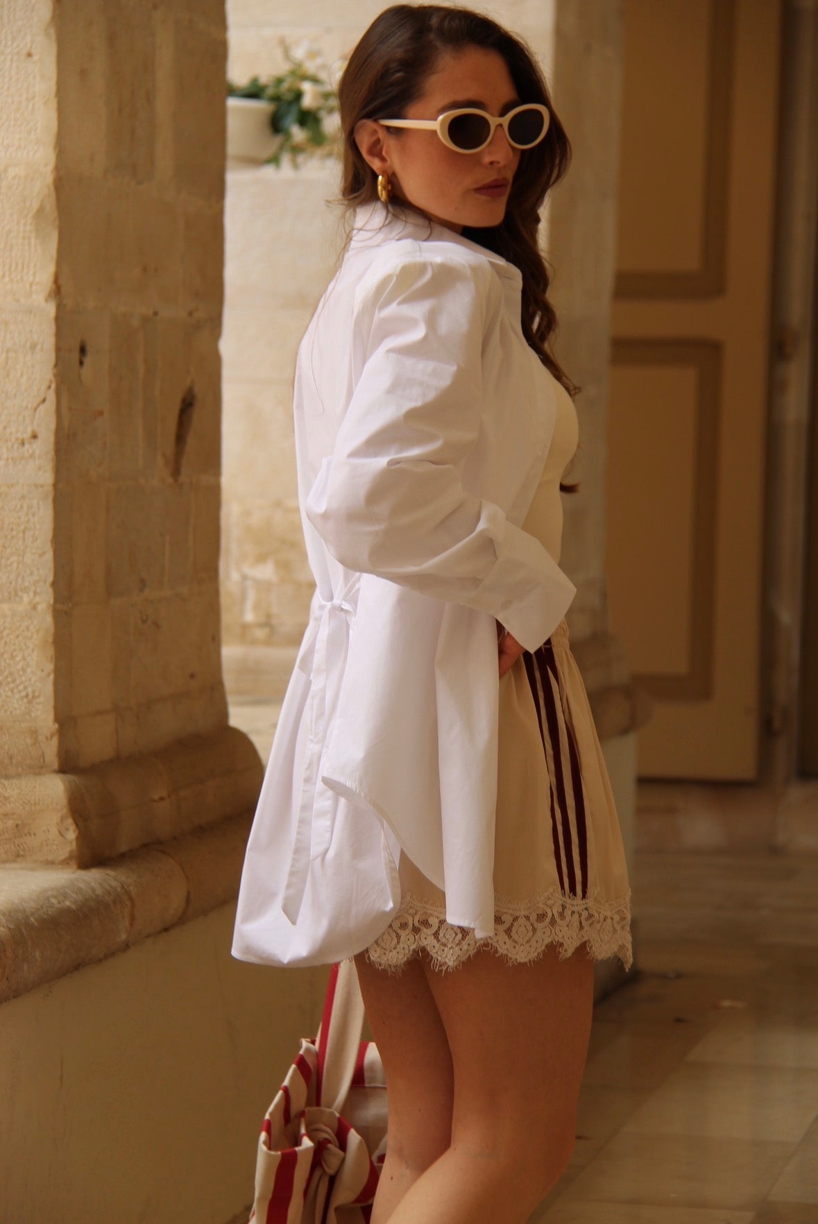 Pantaloncino Crema - LUMINA