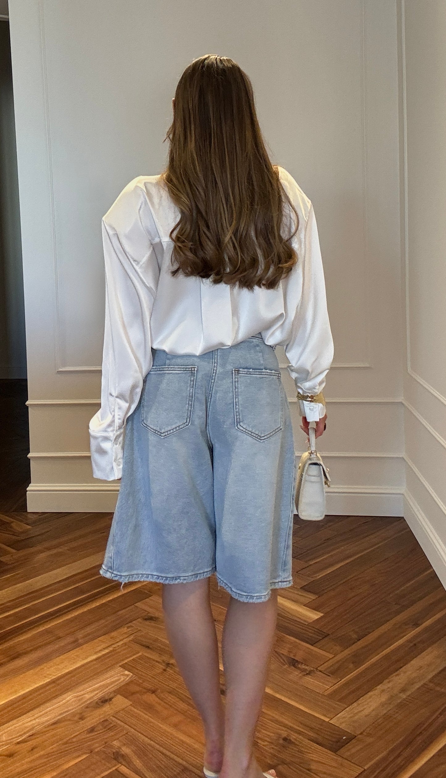 BERMUDA DENIM CHIARO