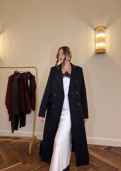 Cappotto Nero Linea Nobile