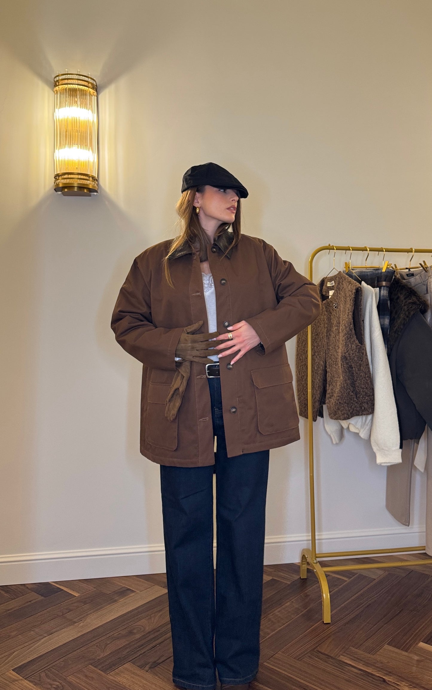 Giubbotto stile Barbour