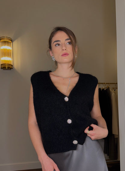Gilet di Lana “Noir”