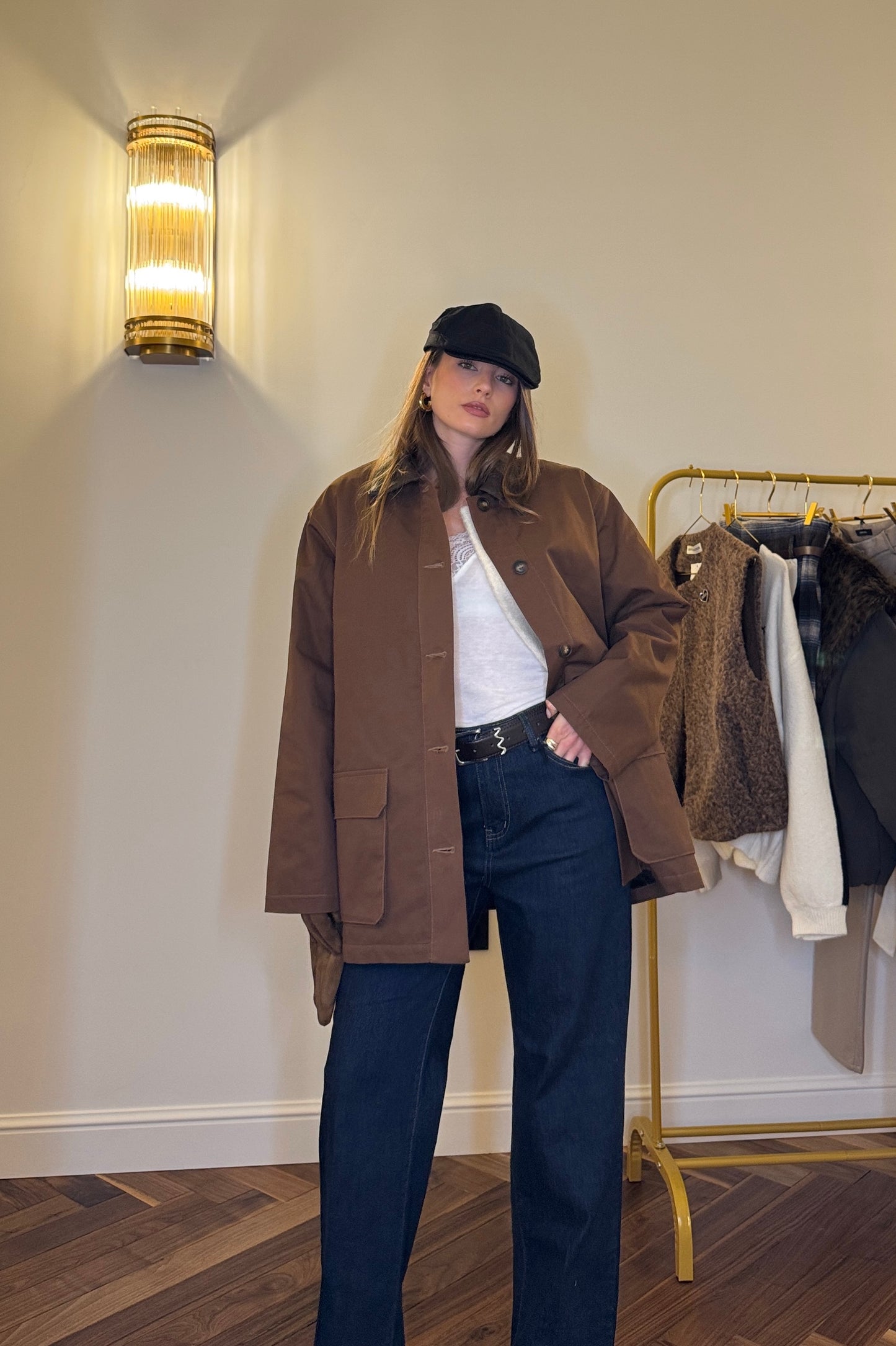 Giubbotto stile Barbour