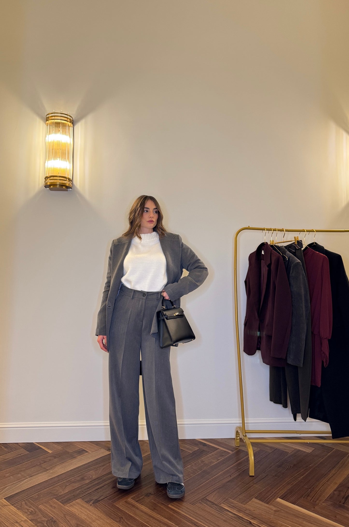 Tailleur Elegance Grigio