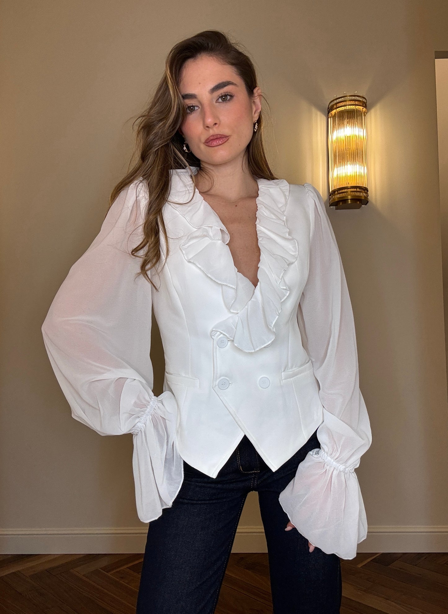 Blusa Catherine - Bianca