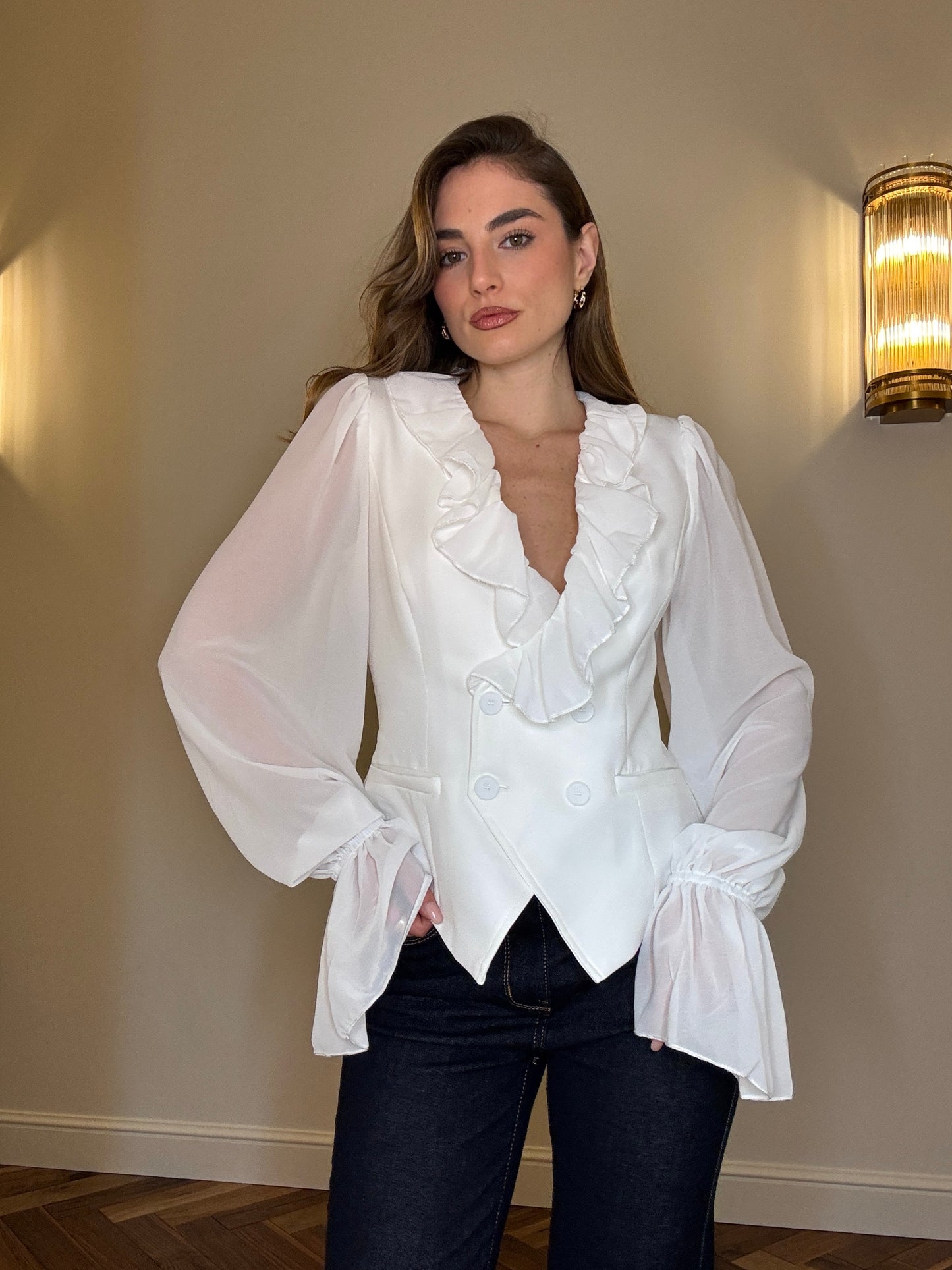 Blusa Catherine - Bianca