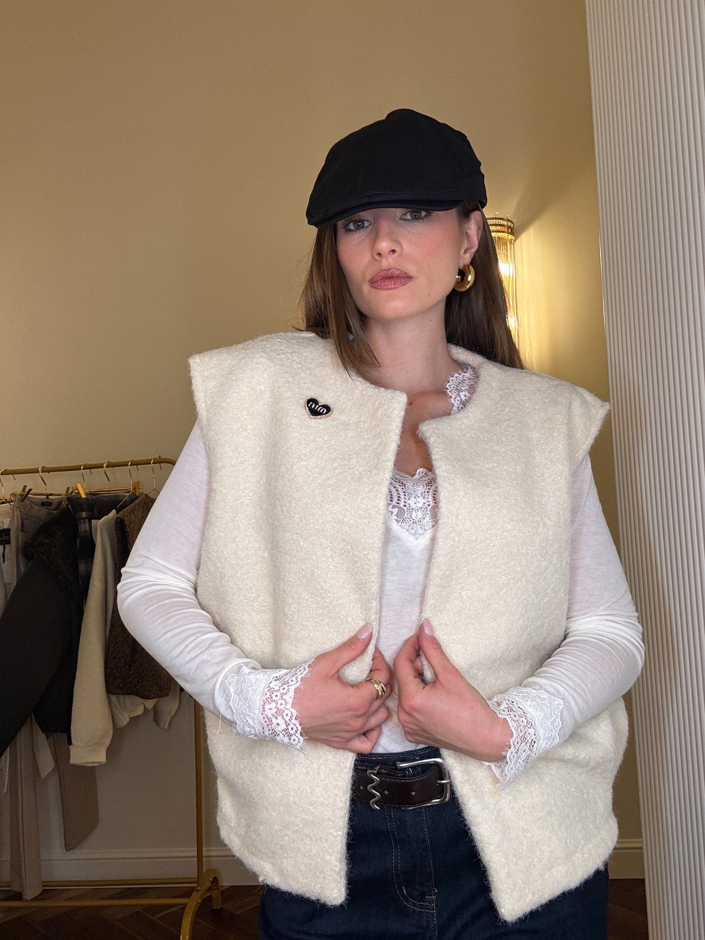 Gilet in lana “Cute & Cozy”