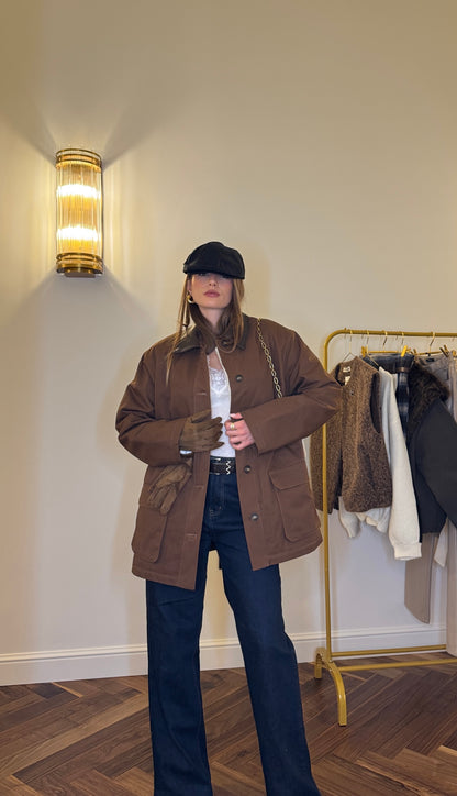 Giubbotto stile Barbour