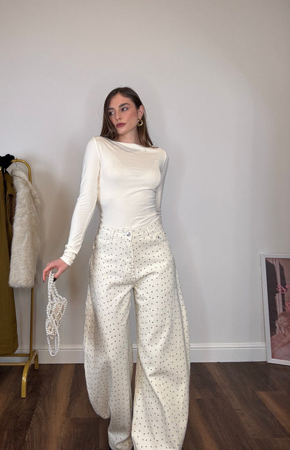 Jeans Balloon Belle Fleur