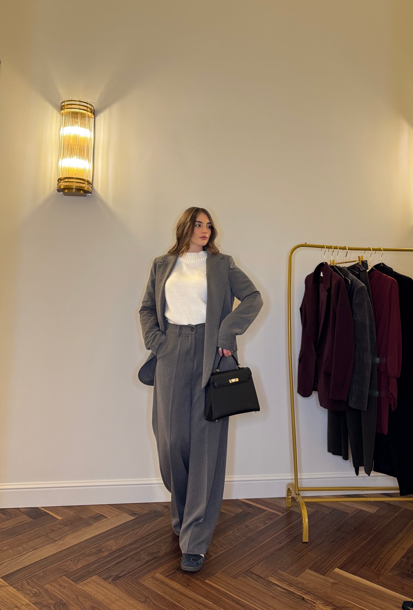 Tailleur Elegance Grigio